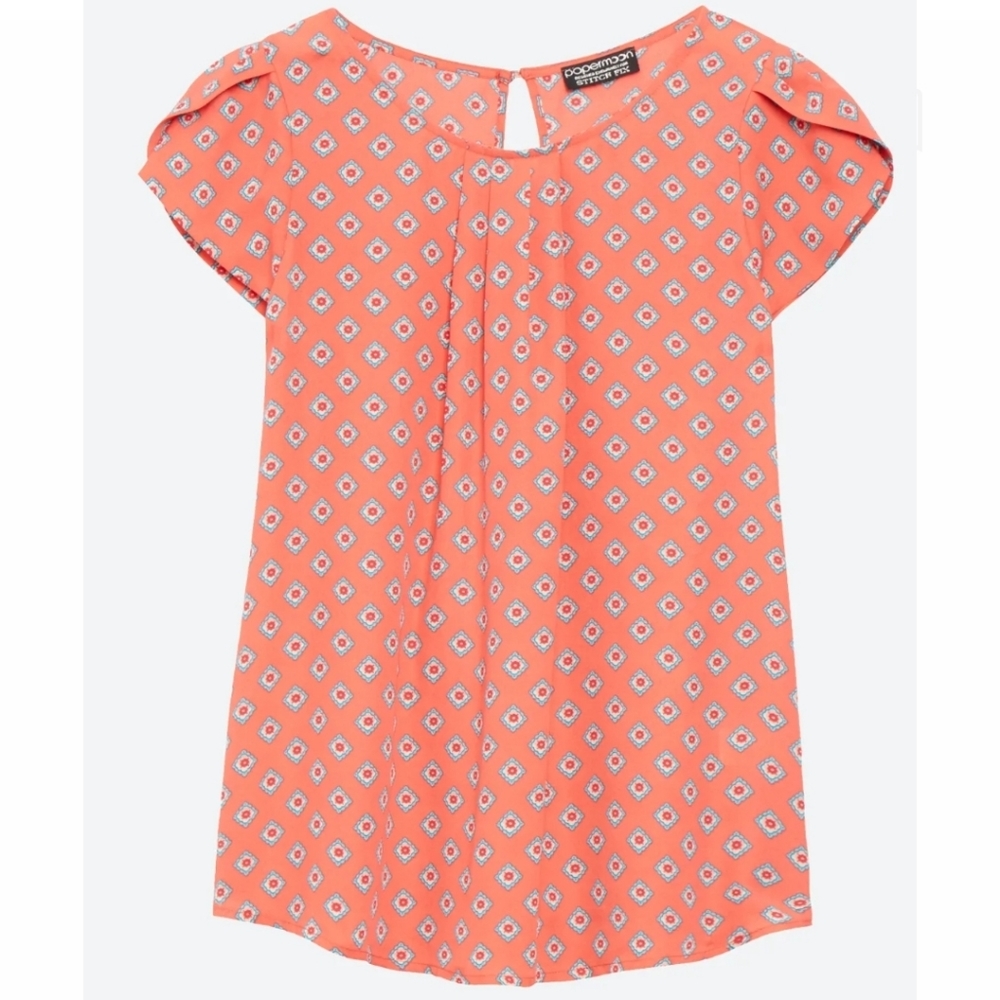 Papermoon Bastille Tulip Sleeve Blouse